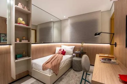 Espaço e Conforto no 22º Andar: Unidade de 91m² com Vista Nascente!