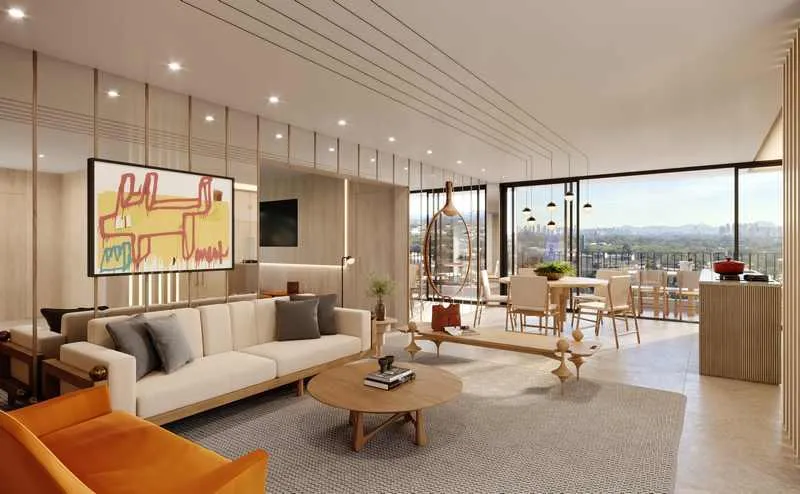 Viva no Alto com Vista e Conforto: Opus Nido, 100,55 m² no 25º Andar!