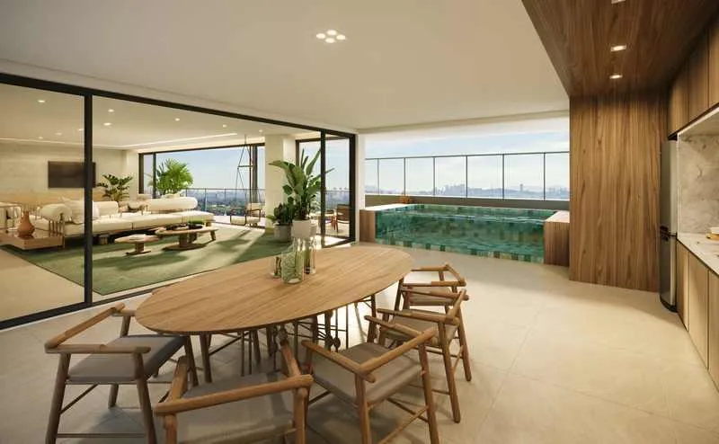 Miniatura Espaço e Sofisticação: Opus Ybaté com 207,63 m² e 4 Suítes no Serrinha!